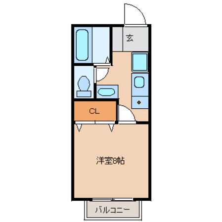 マノワール滝野の物件間取画像